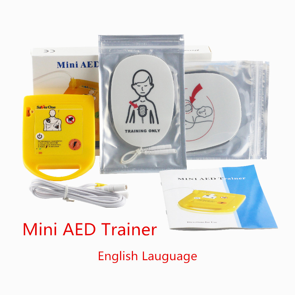 Defibrillator Aed Trainer - Mini AED Trainer XFT-D0009, English Voice