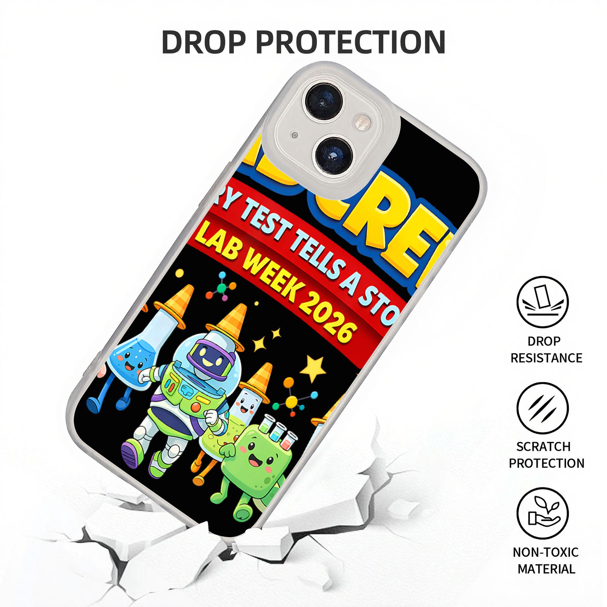 Medical Lab Week - Nova Capa de Celular Antichoque Armor