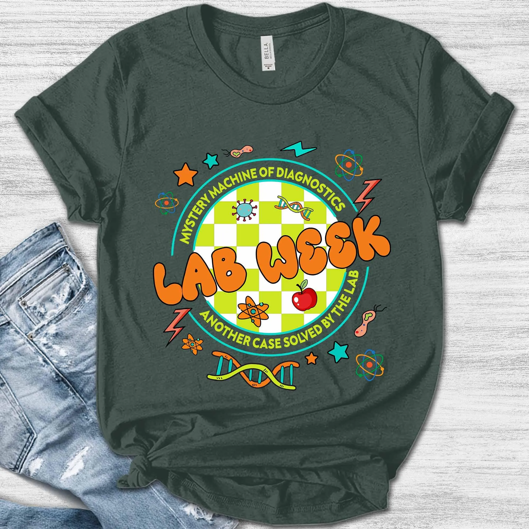 Medical Lab Week 2025 - Camiseta Lab Week 2025 Tech Team