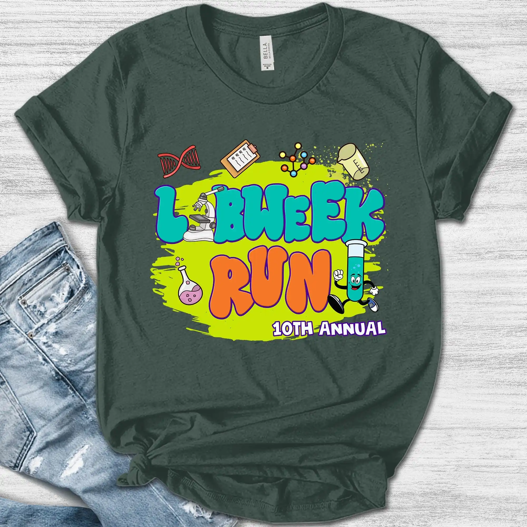 Medical Lab Week 2025 - Camiseta Lab Week 2025 Medical Tech