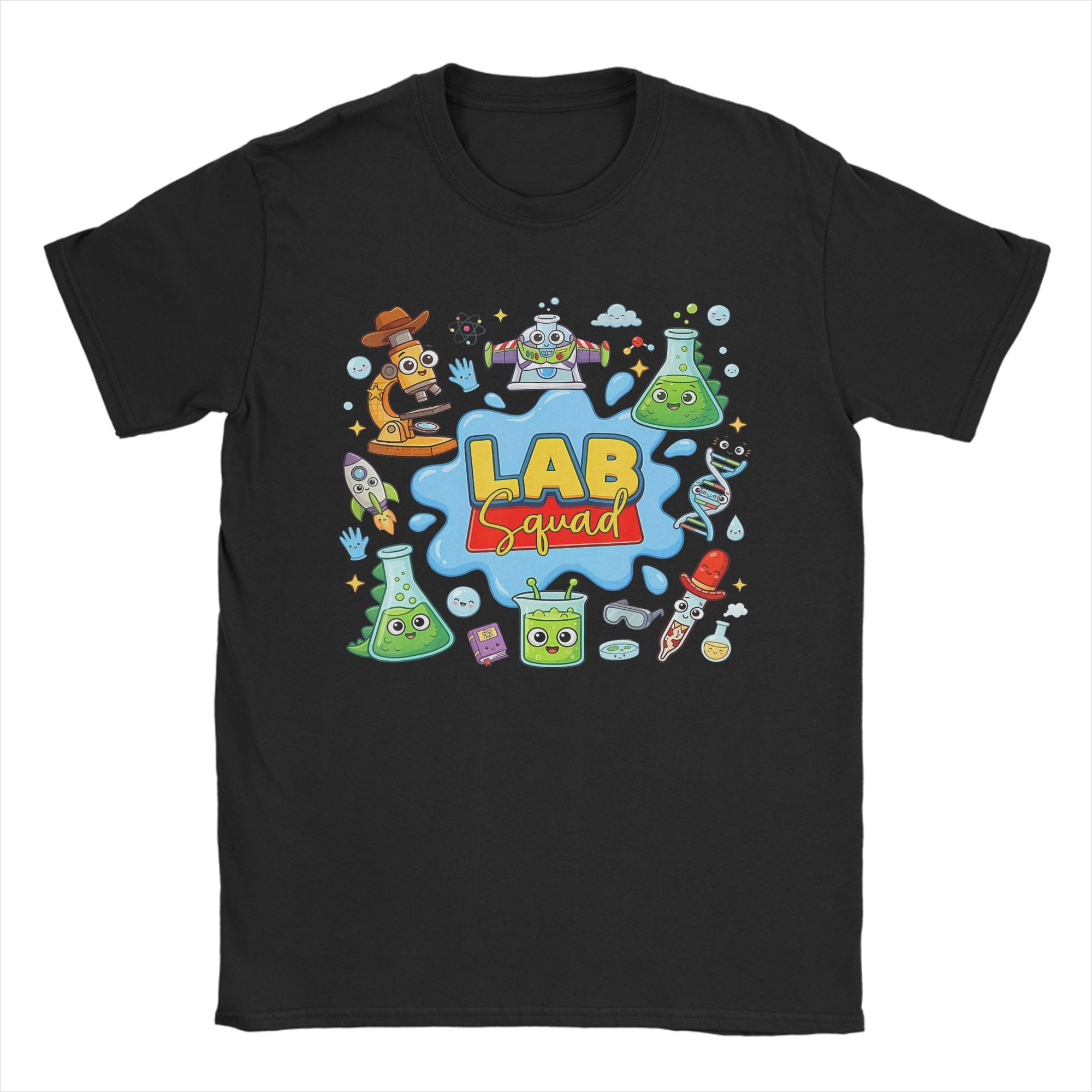 Medical Lab Week - Camisetas masculinas Lab Squad Lab Week