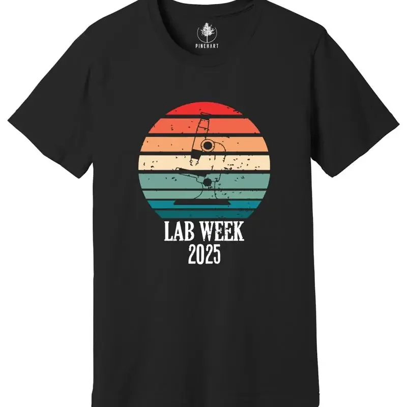 Medical Lab Week - Camiseta Retro Lab Week 2025, Camiseta