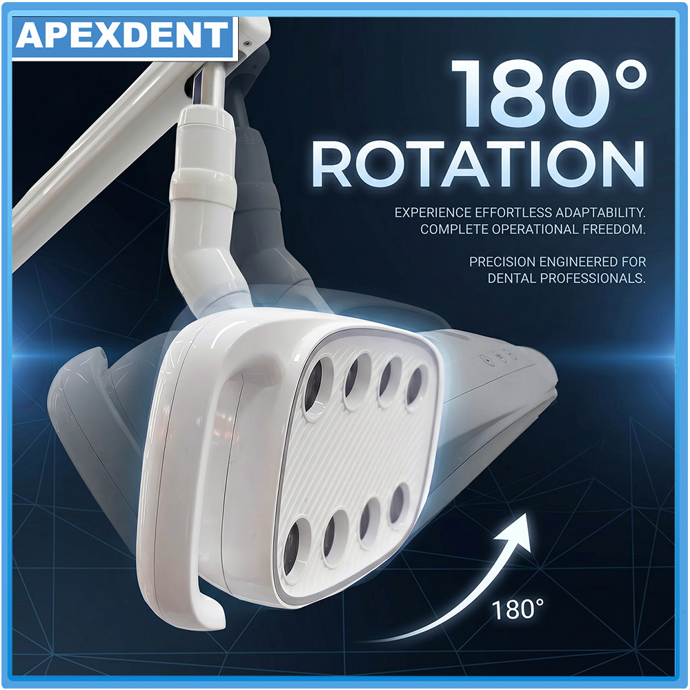 Dental Chair Unit - Lâmpada Odontológica APEXDENT 8/10LED com Sensor