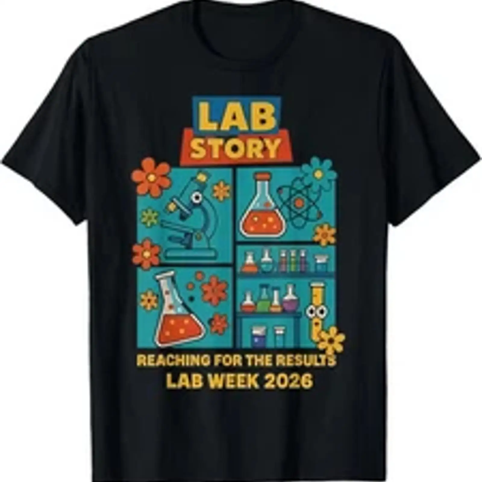 Camiseta Unissex de Algodão 10 - Medical Lab Week avaliação e preço