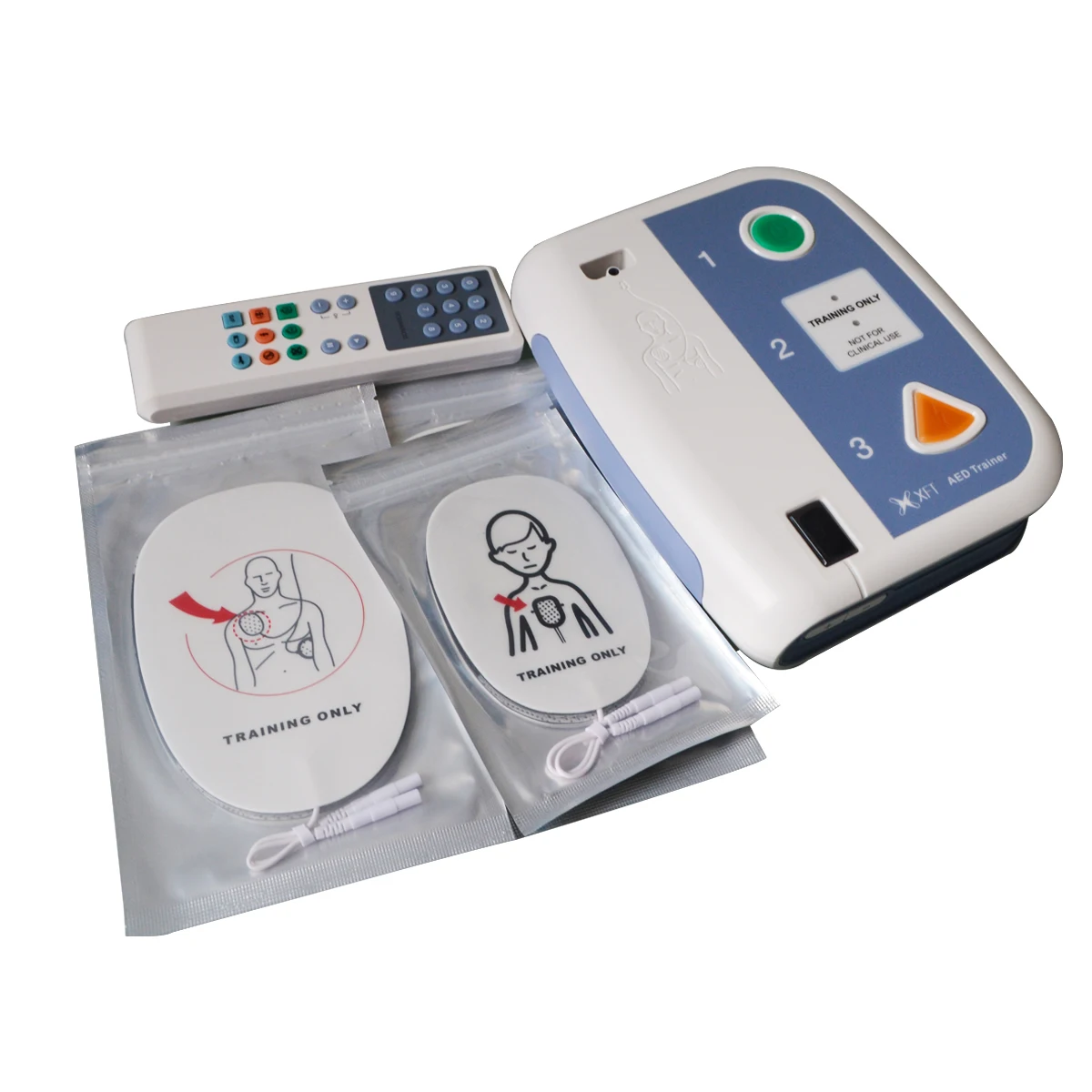 O desfibrilador externo automá - Defibrillator Aed Trainer avaliação e preço