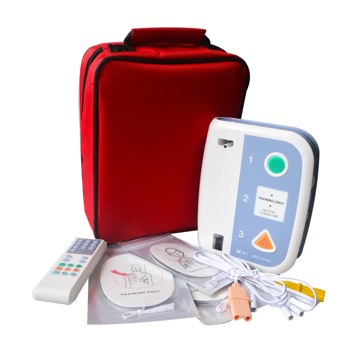 O desfibrilador externo automá - Defibrillator Aed Trainer avaliação e preço