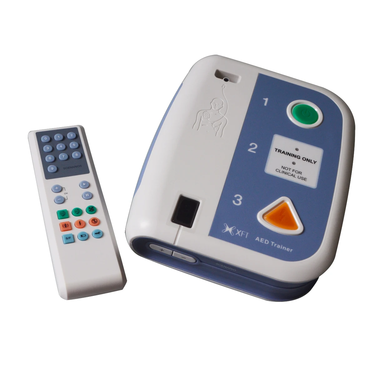 O desfibrilador externo automá - Defibrillator Aed Trainer avaliação e preço