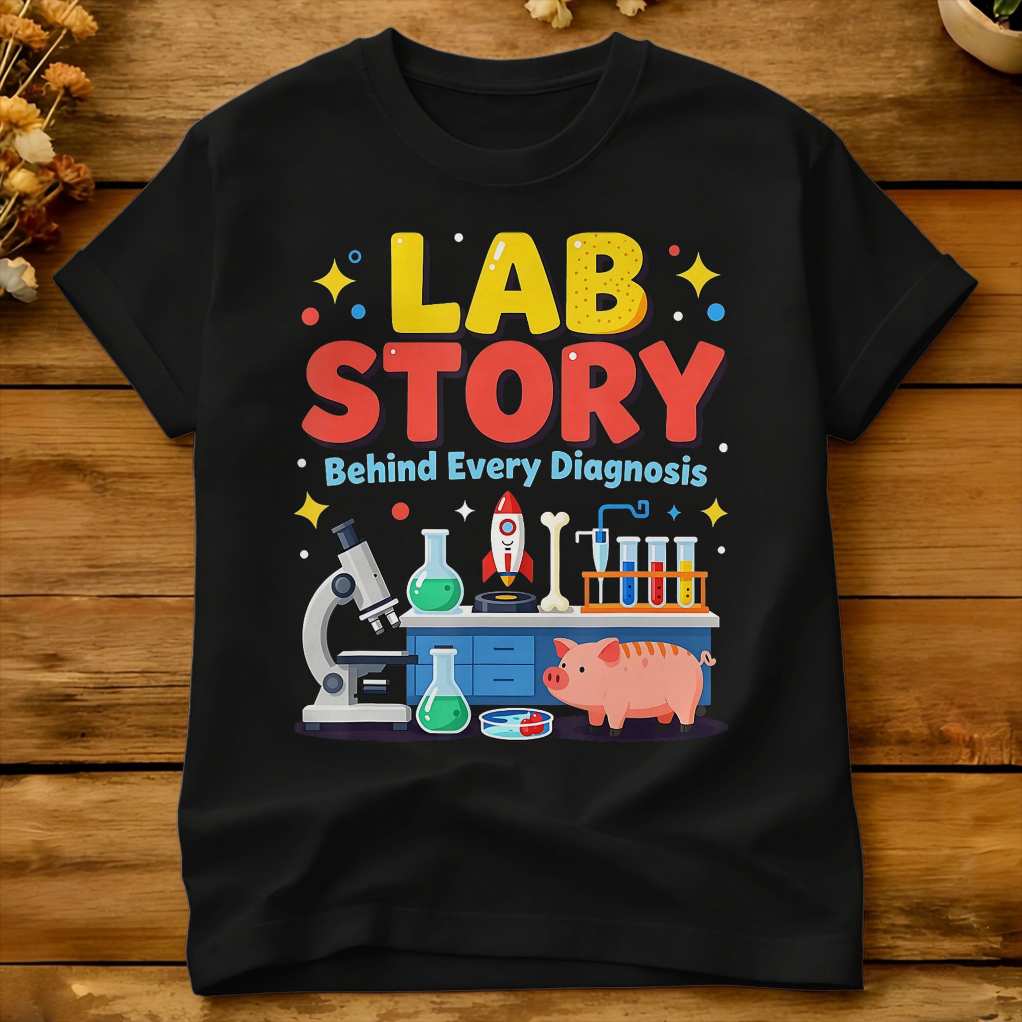 Camisetas masculinas da equipe - Medical Lab Week avaliação e preço