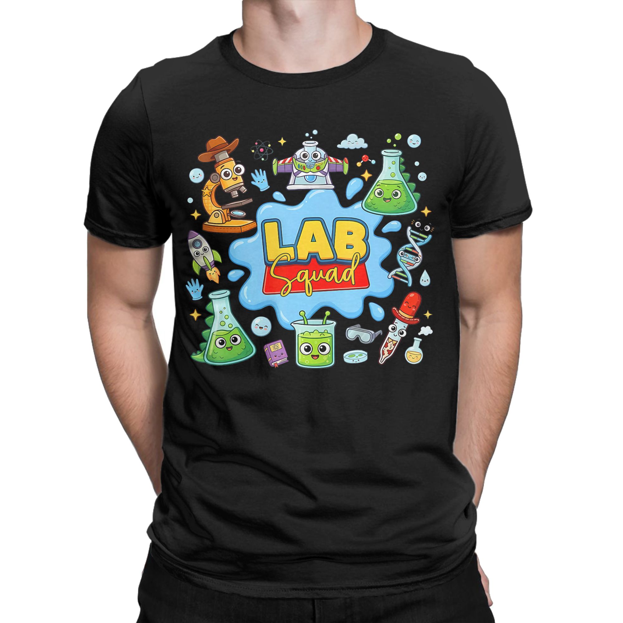 Camisetas masculinas Lab Squad - Medical Lab Week avaliação e preço