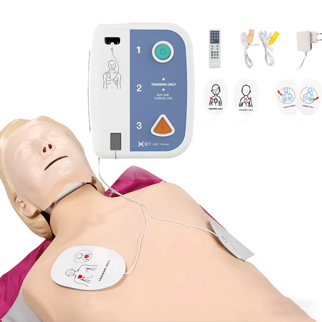 20 idiomas AED Trainer XFT-120 - Defibrillator Aed Trainer avaliação e preço
